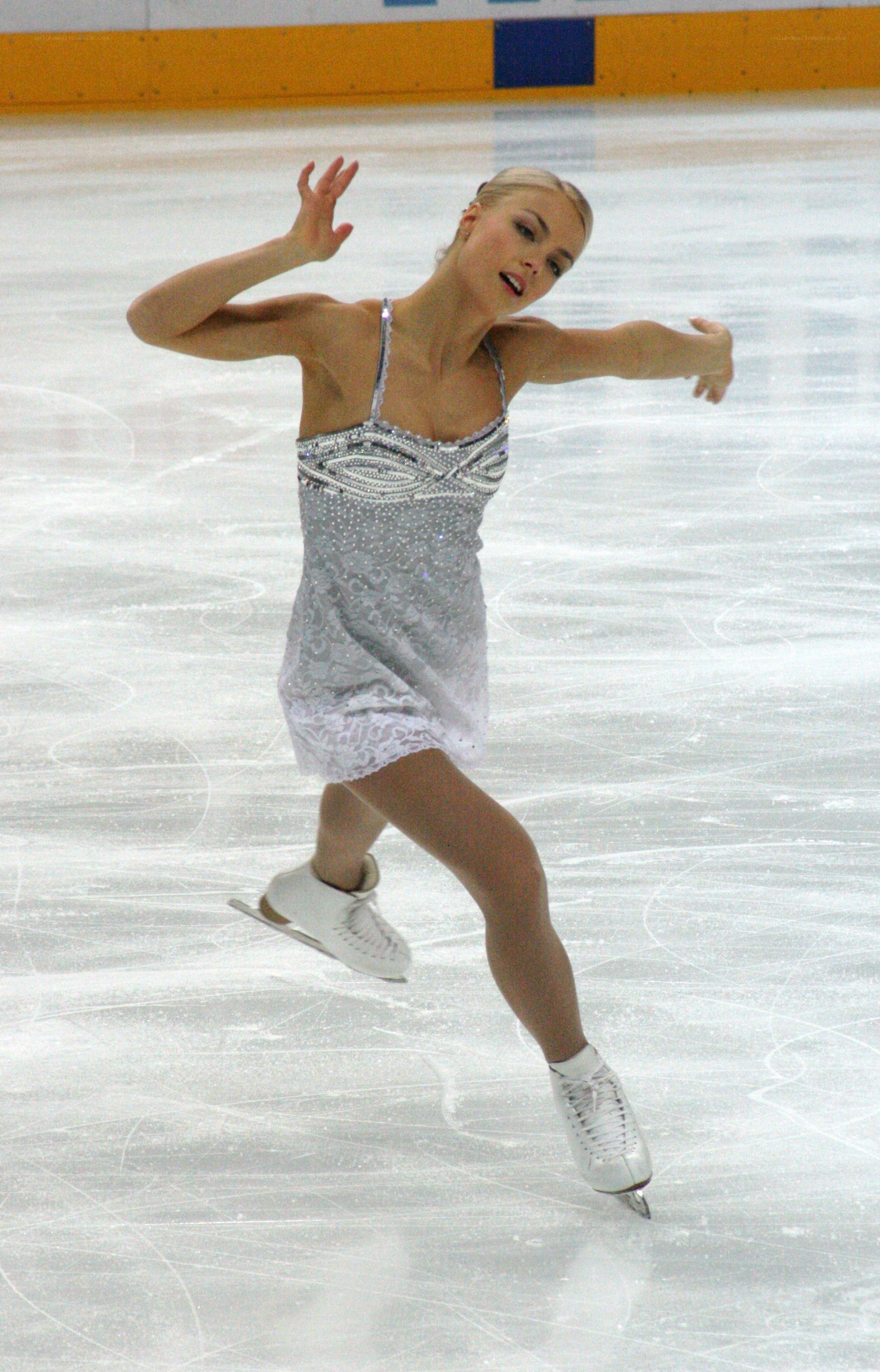 figure skater performing on ice
