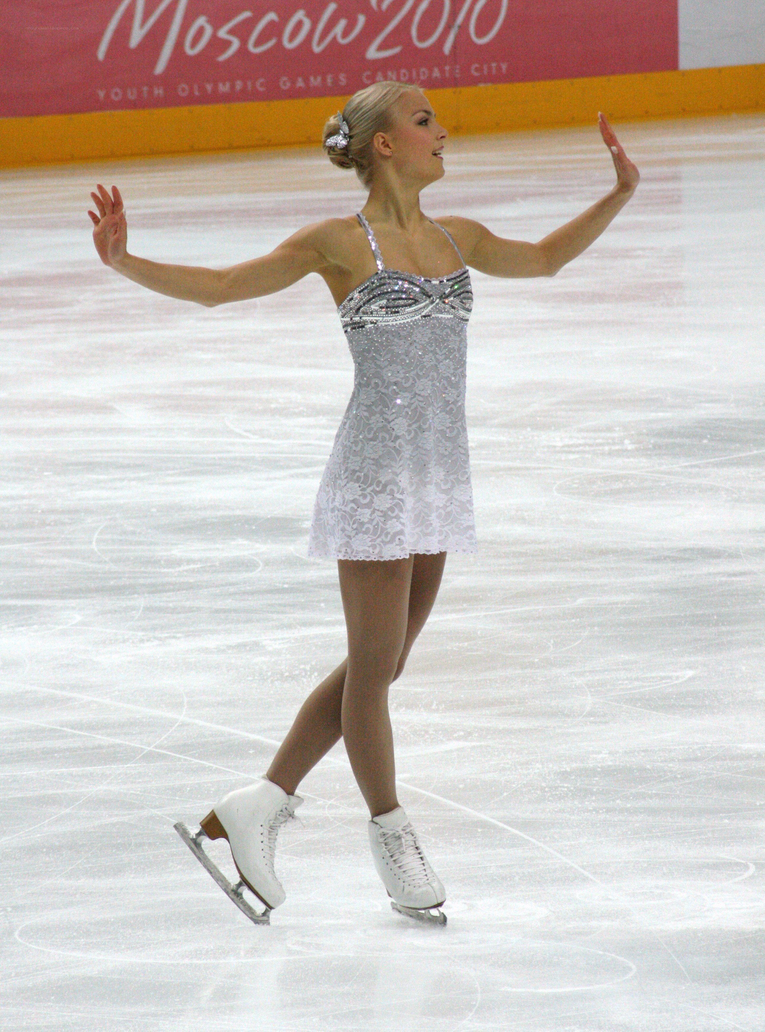 figure skater performing on ice