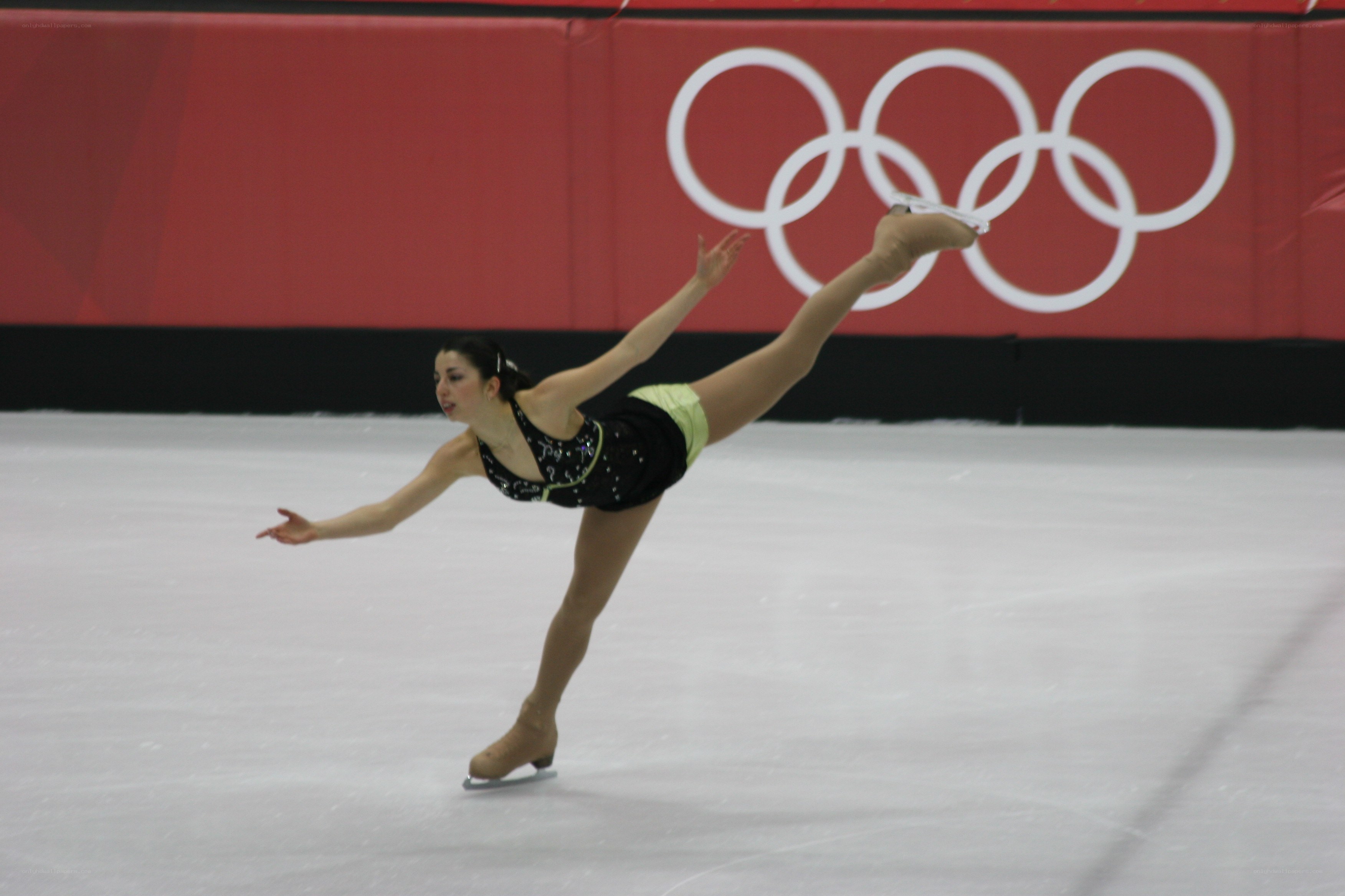 figure skater performing on ice