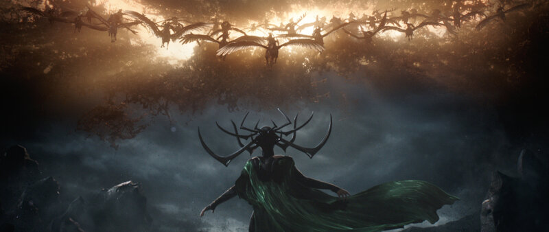 Figure with Antlers and Cape