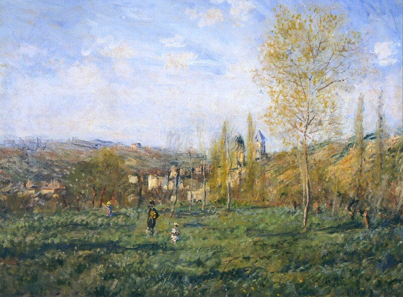 Figures in a Landscape — Green