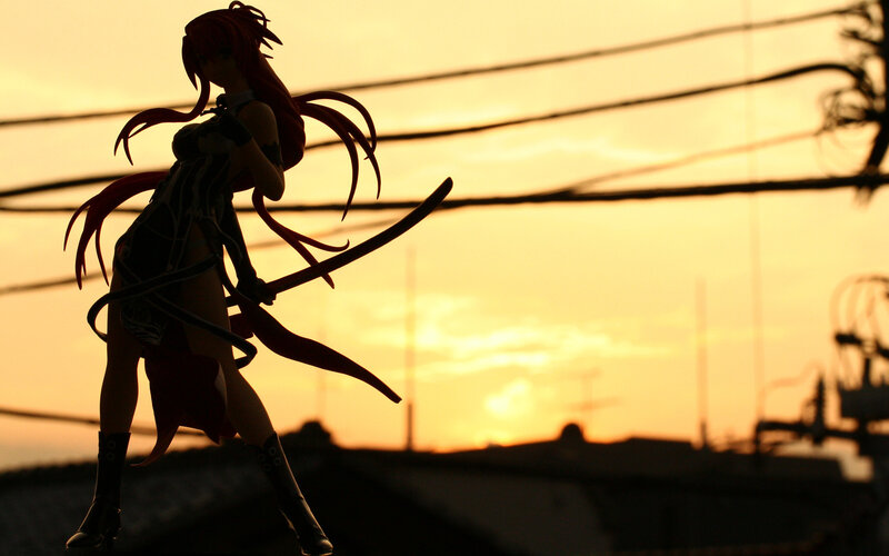 Figurine of Anime Character — Orange