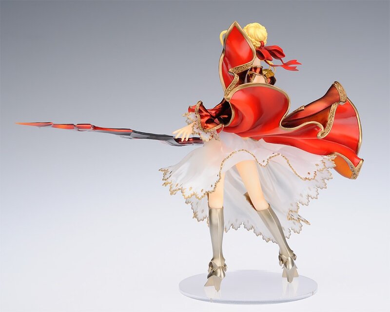 figurine of warrior in red and white