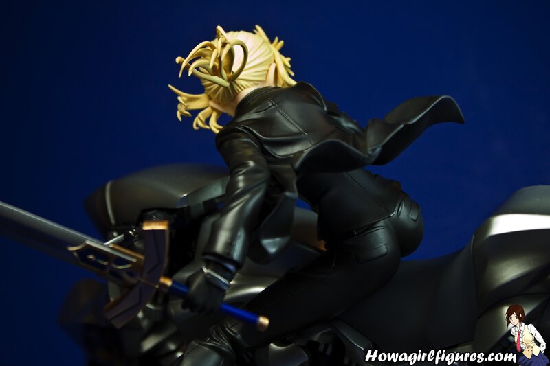 figurine on motorcycle