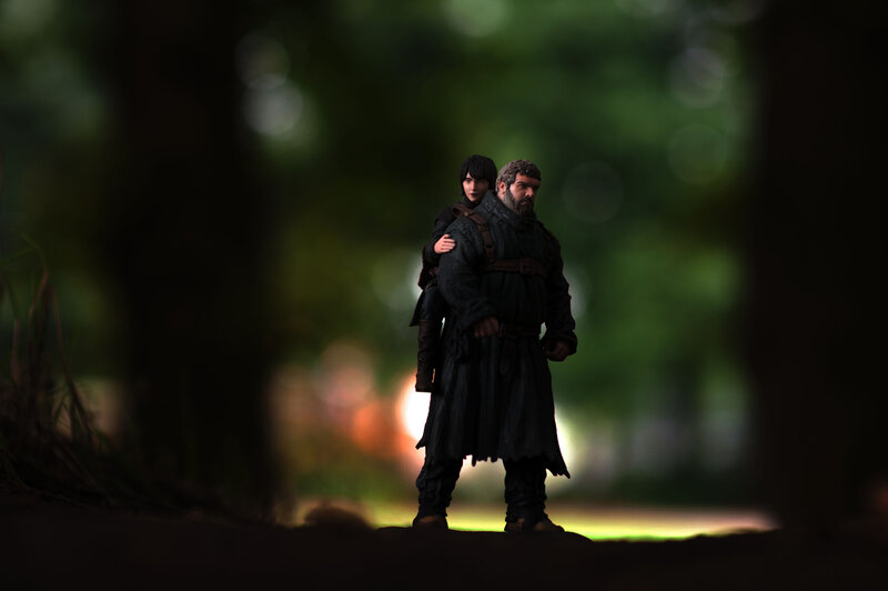 Figurines in Forest