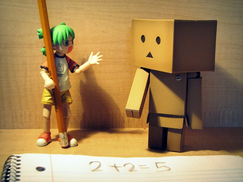 figurines with incorrect math