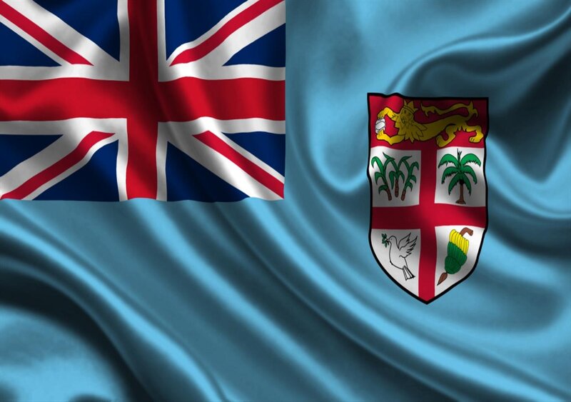 Fiji National Flag — Blue, Neutral