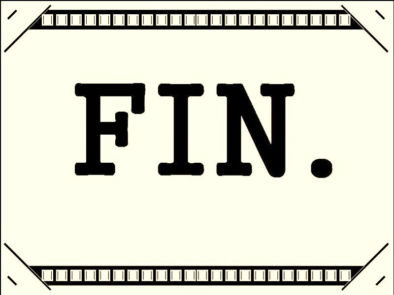 Film ending card