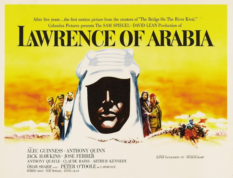 Film Poster for Lawrence of Arabia