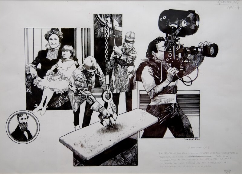 Film production storyboard