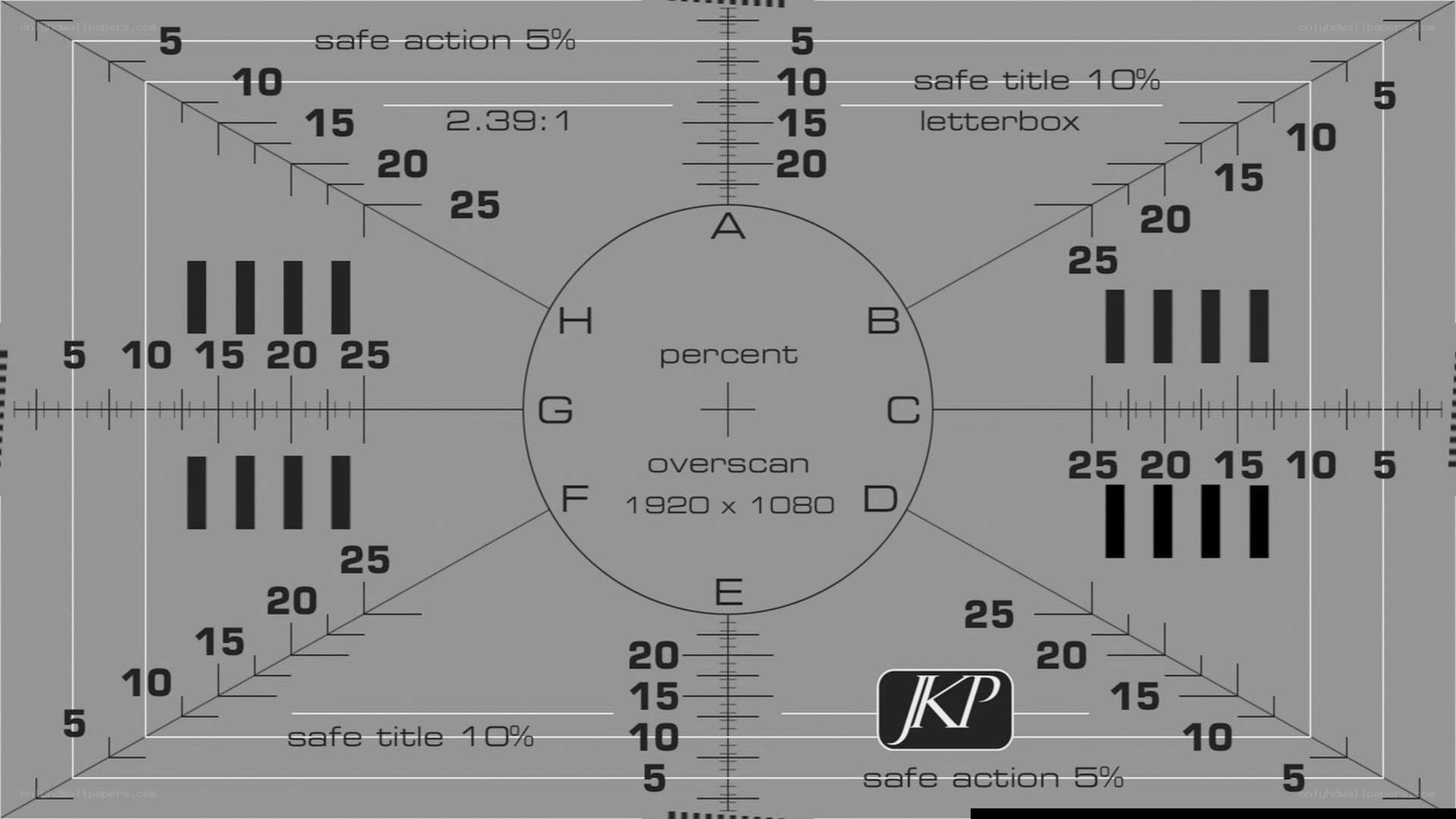 Film production test chart