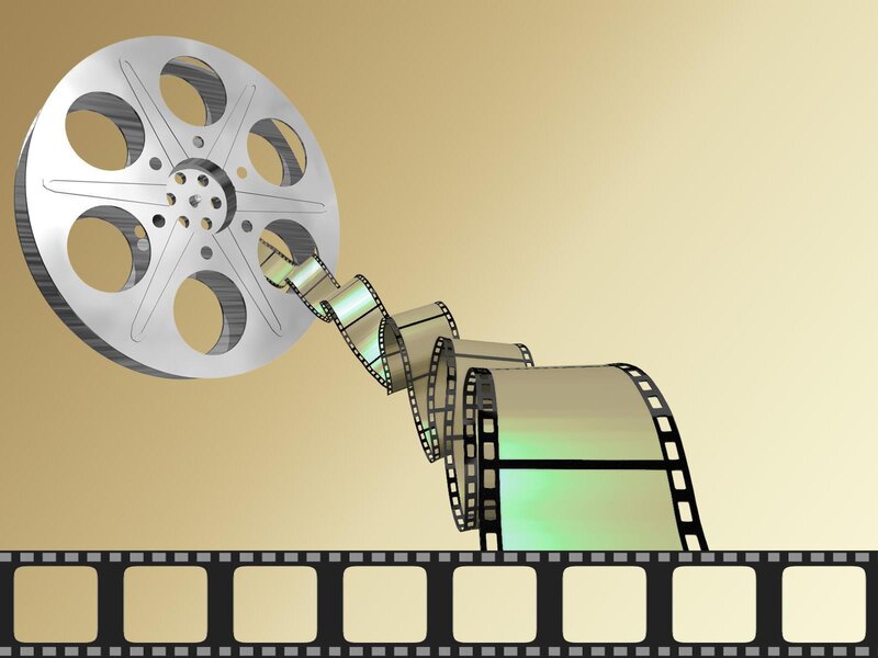 film reel and strip animation