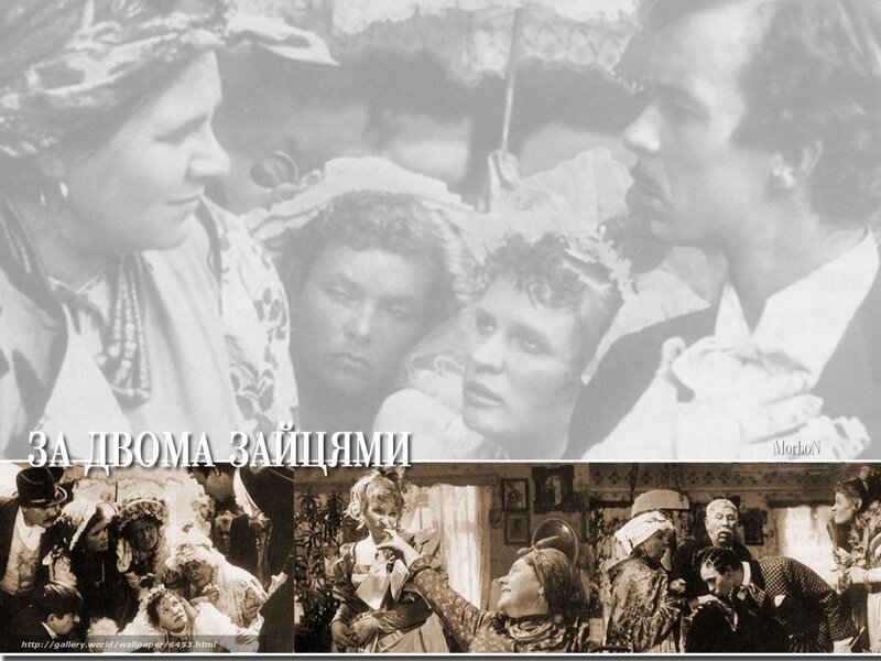 Film scenes collage
