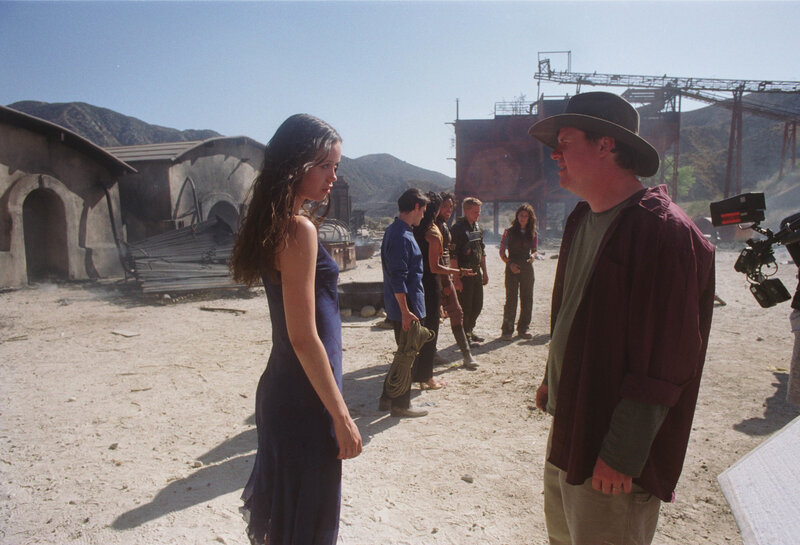 Film set behind-the-scenes