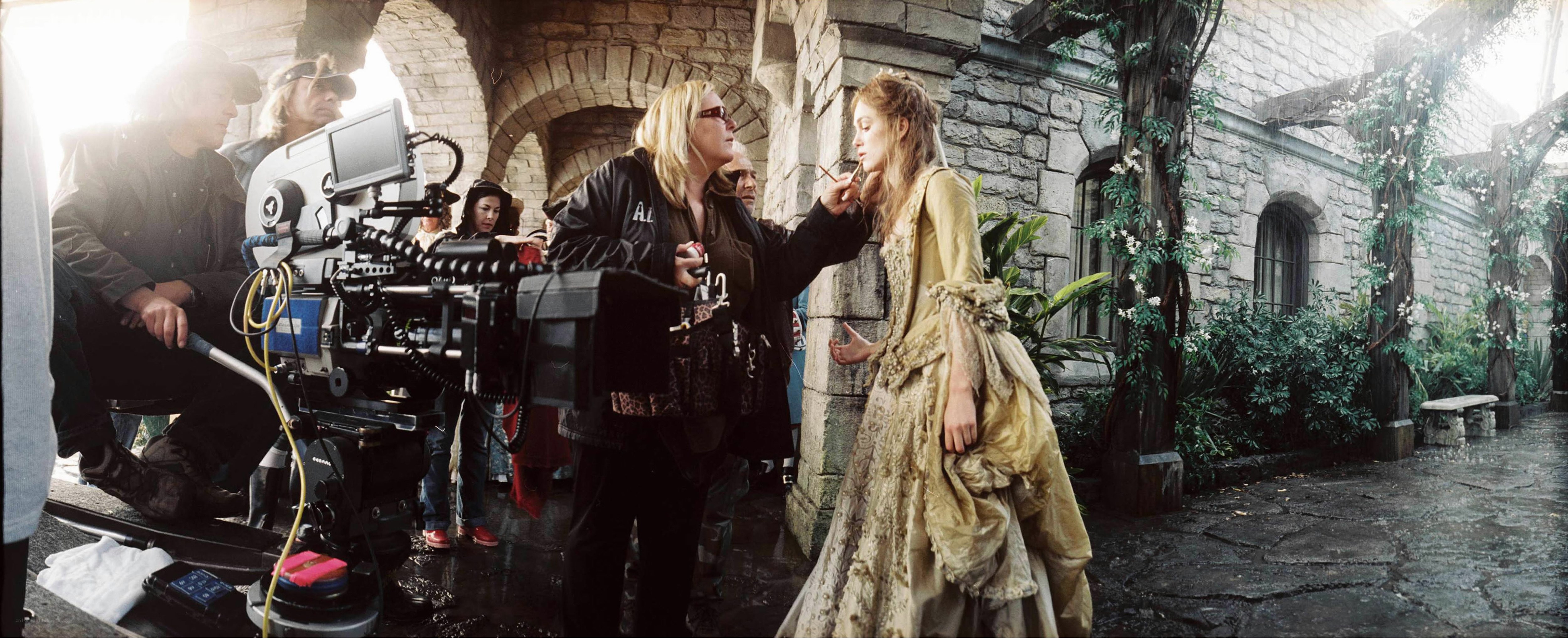 film set behind the scenes