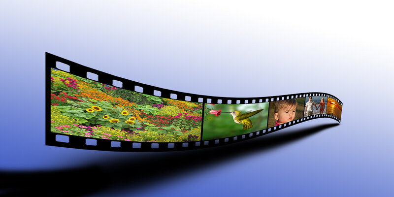 Film Strip with Images