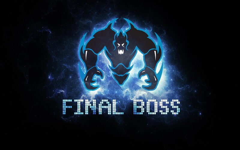 Final Boss logo design