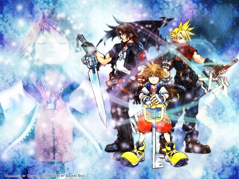 Final Fantasy and Kingdom Hearts characters