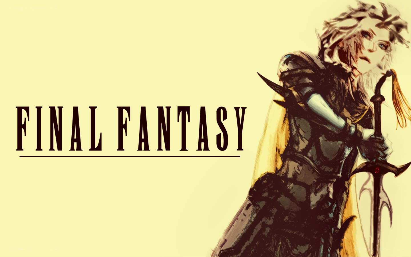 Final Fantasy character art