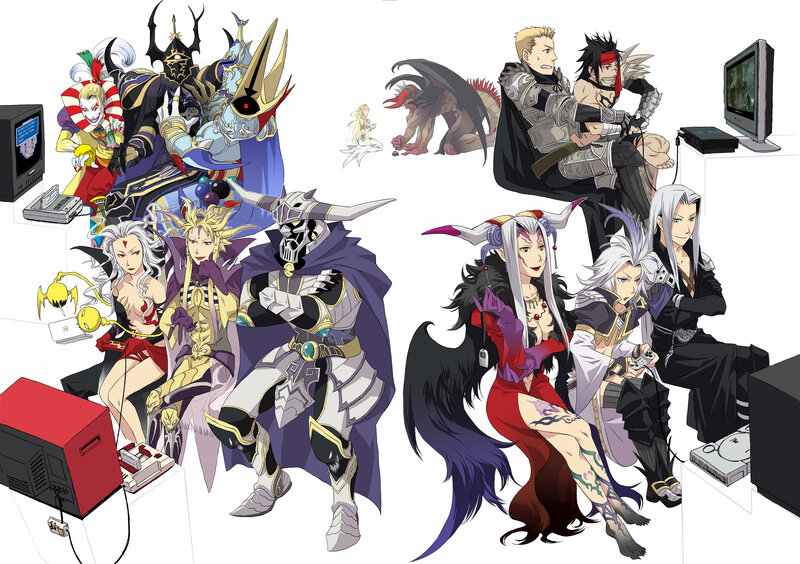 Final Fantasy characters gaming