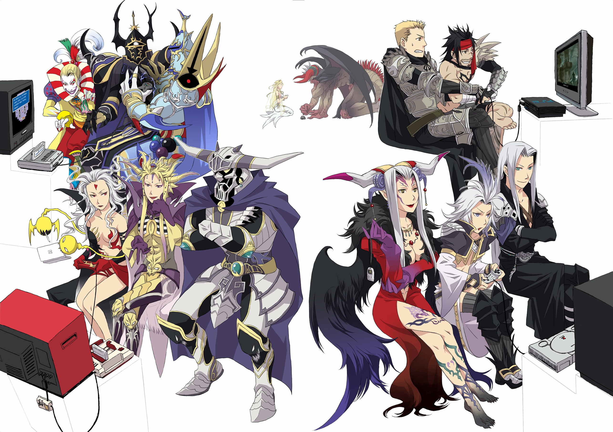 Final Fantasy characters gaming