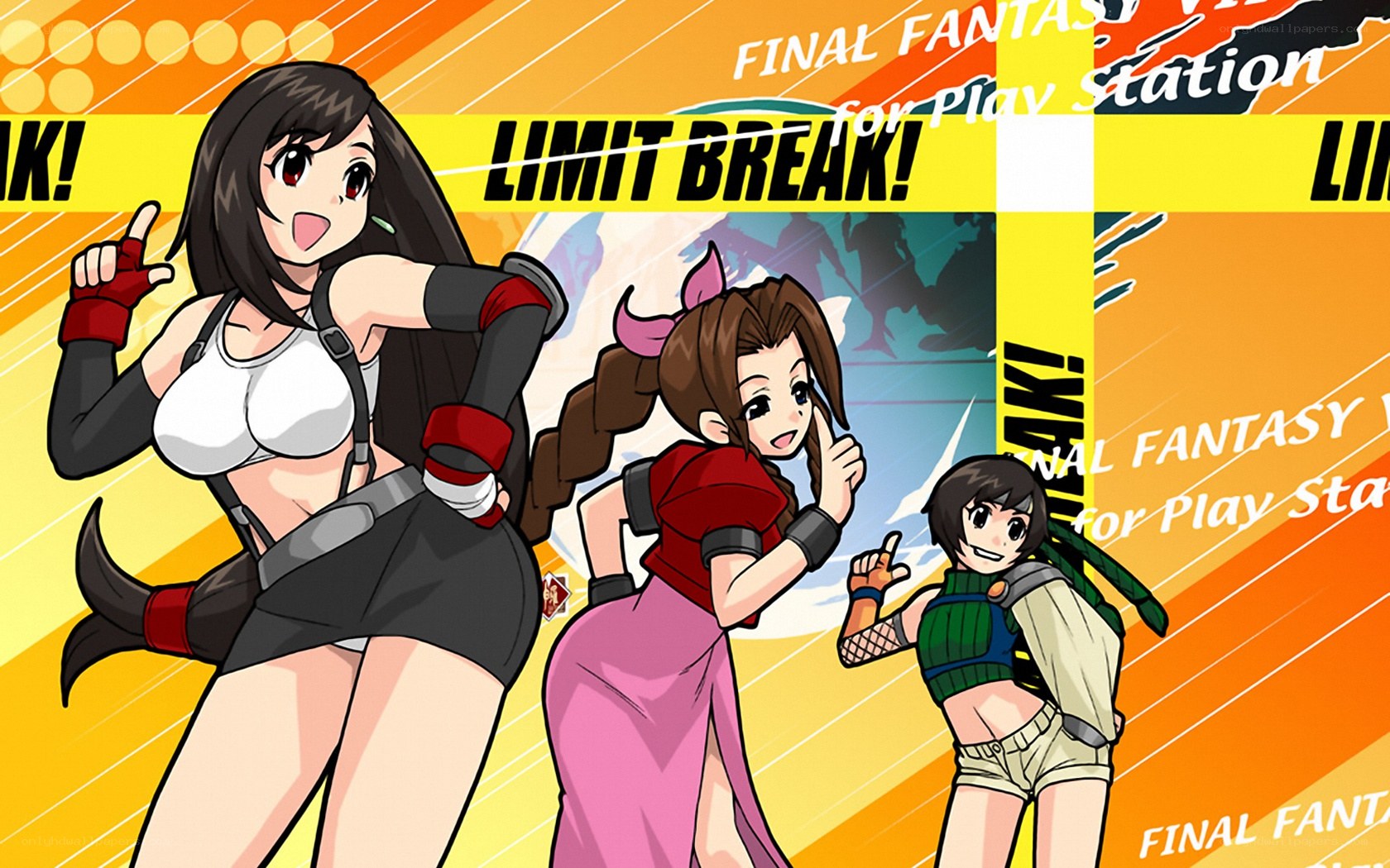 Final Fantasy characters in Limit Break