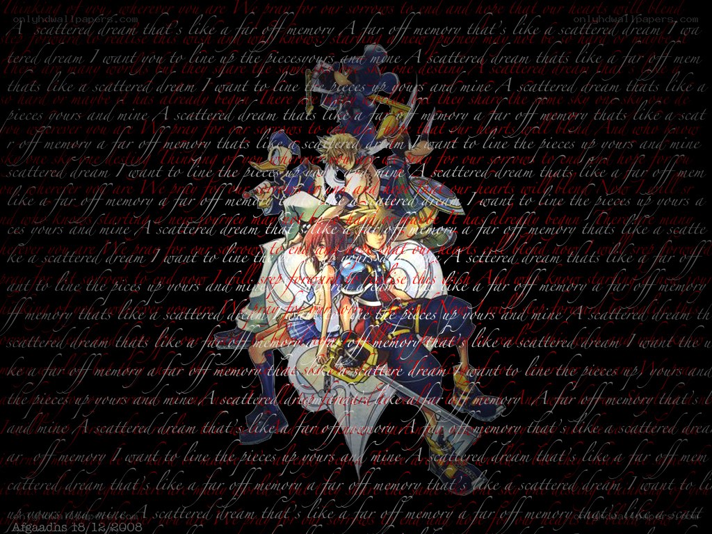 Final Fantasy characters with text