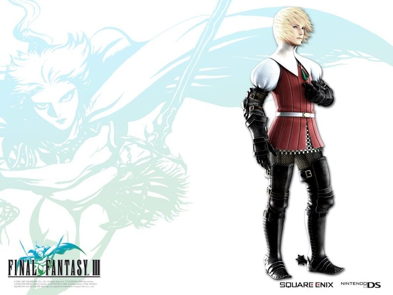 Final Fantasy III character art