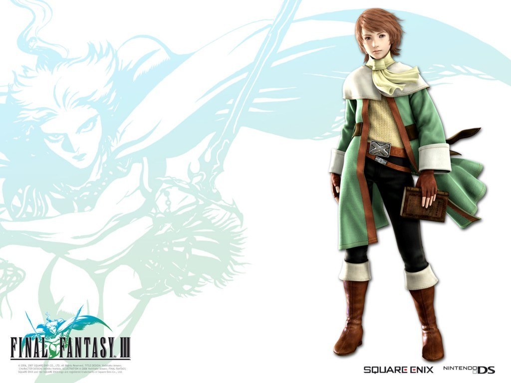 Final Fantasy III character art