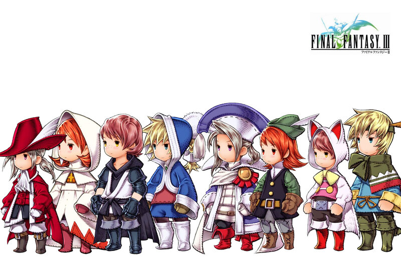 Final Fantasy III characters