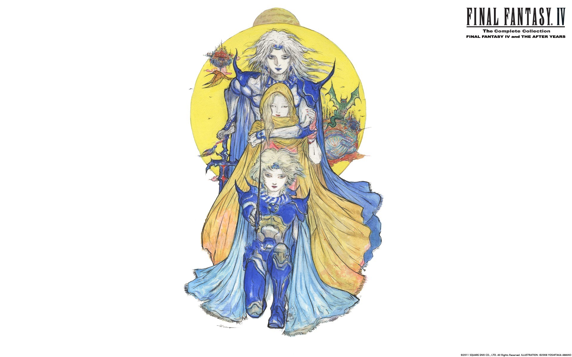 Final Fantasy IV character art