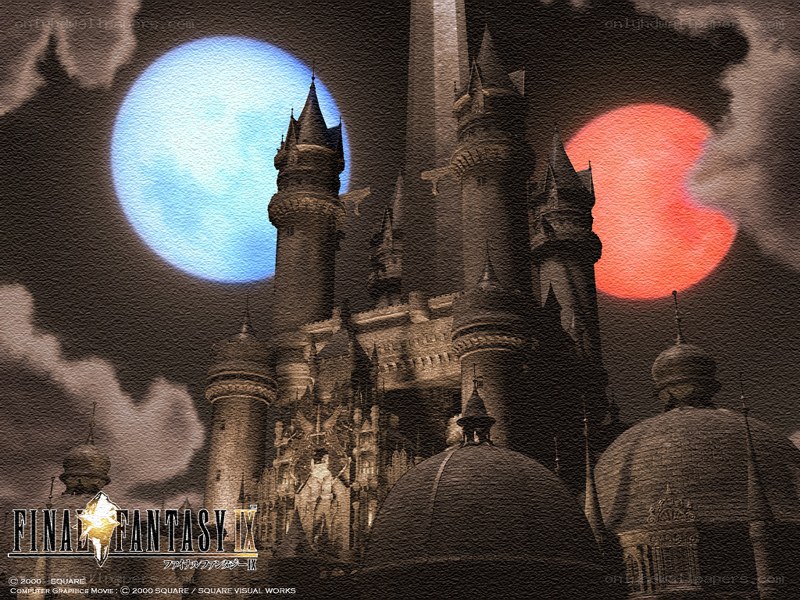 Final Fantasy IX castle scene
