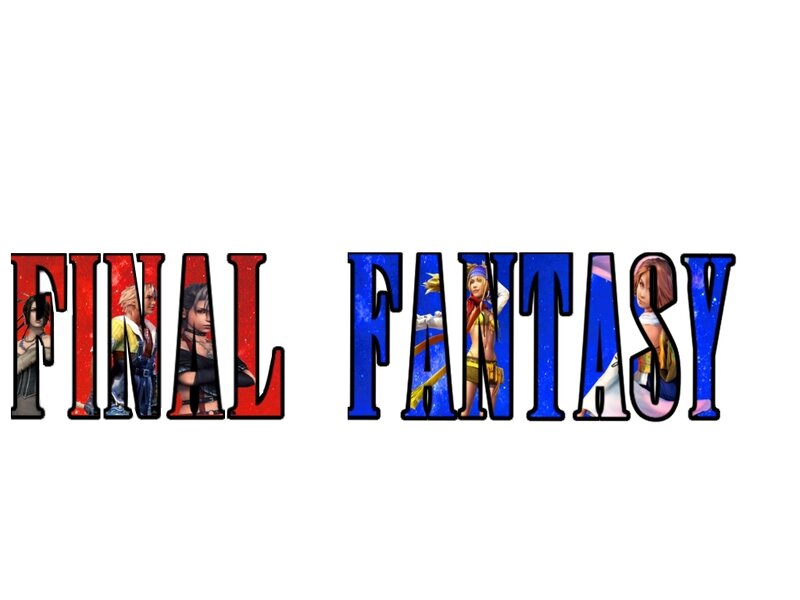 Final Fantasy Logo — Red