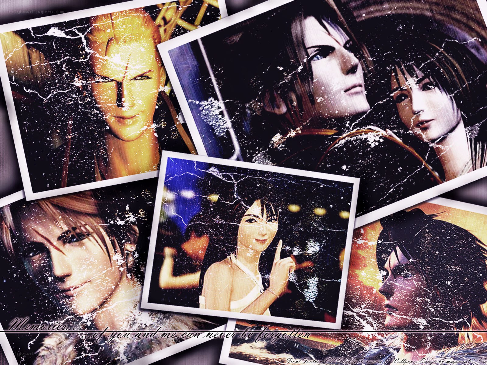 Final Fantasy memories collage