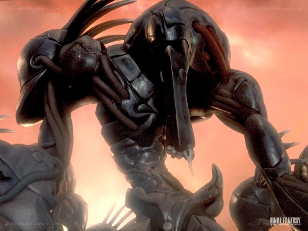 Final Fantasy movie monster scene