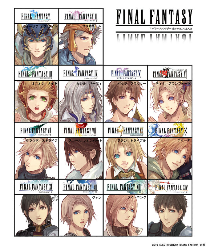 Final Fantasy Protagonists