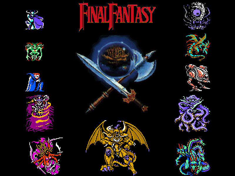 Final Fantasy title screen