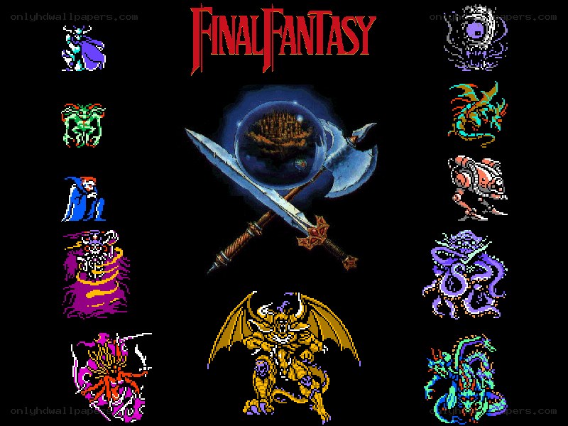 Final Fantasy title screen