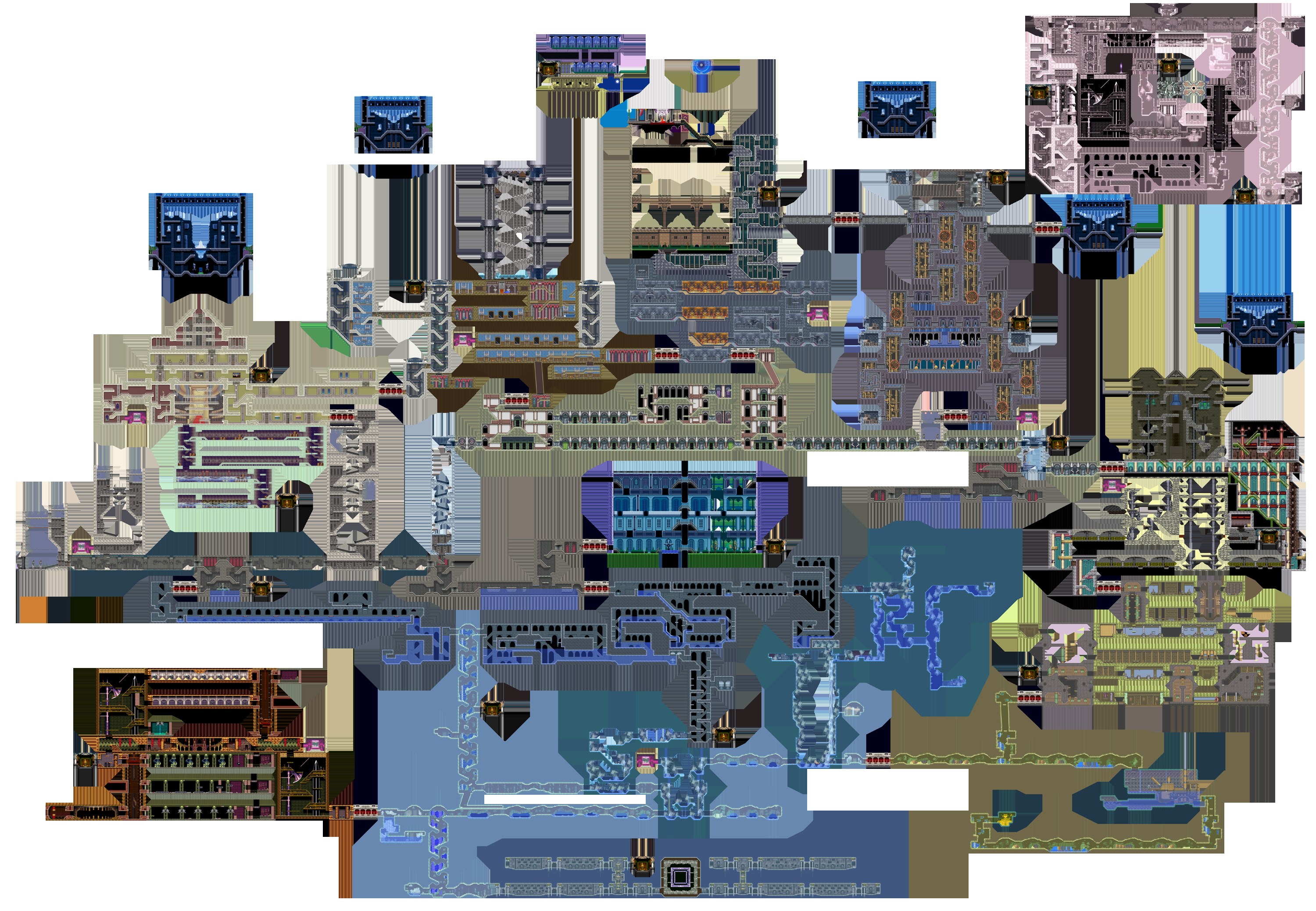 Final Fantasy VI world map