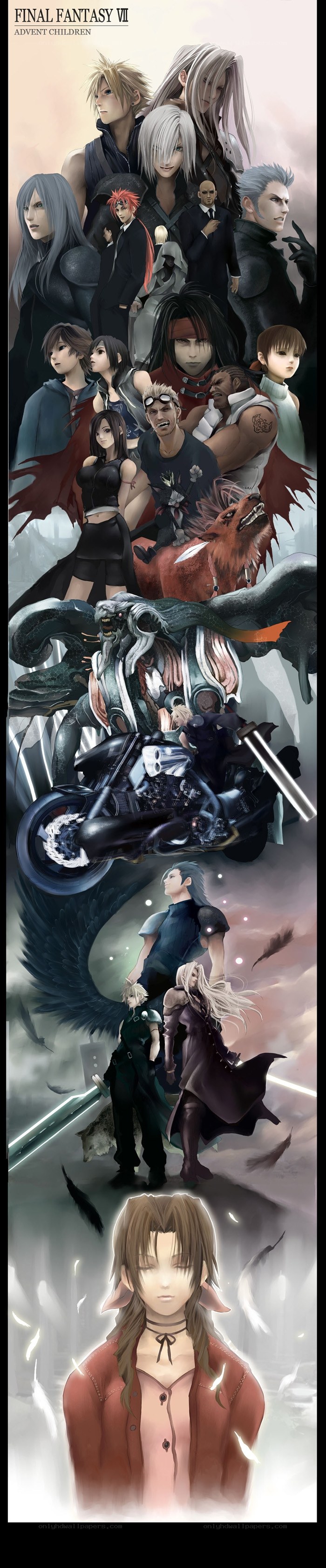 Final Fantasy VII Advent Children cast