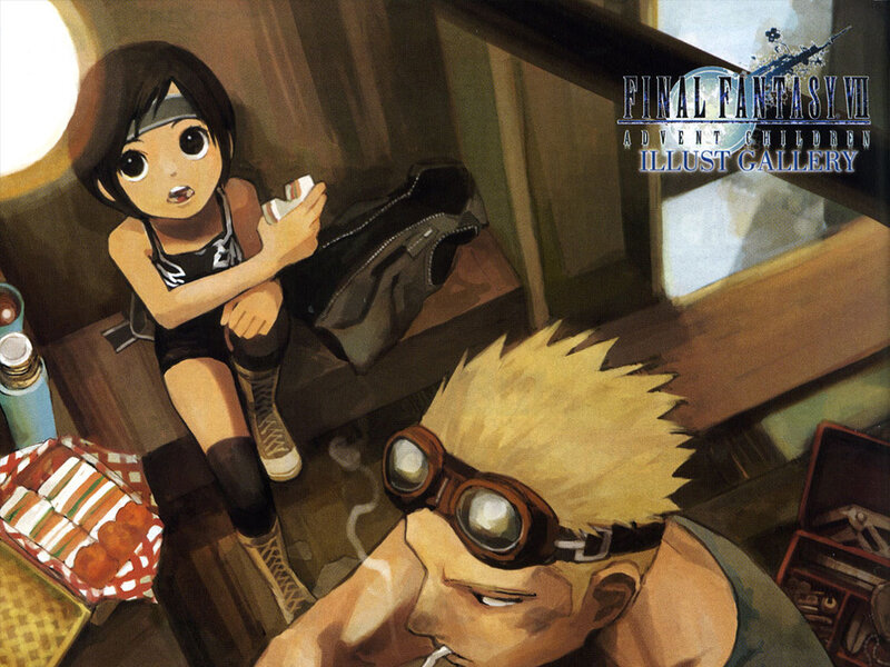Final Fantasy VII Advent Children illustration