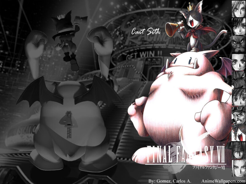 Final Fantasy VII character art