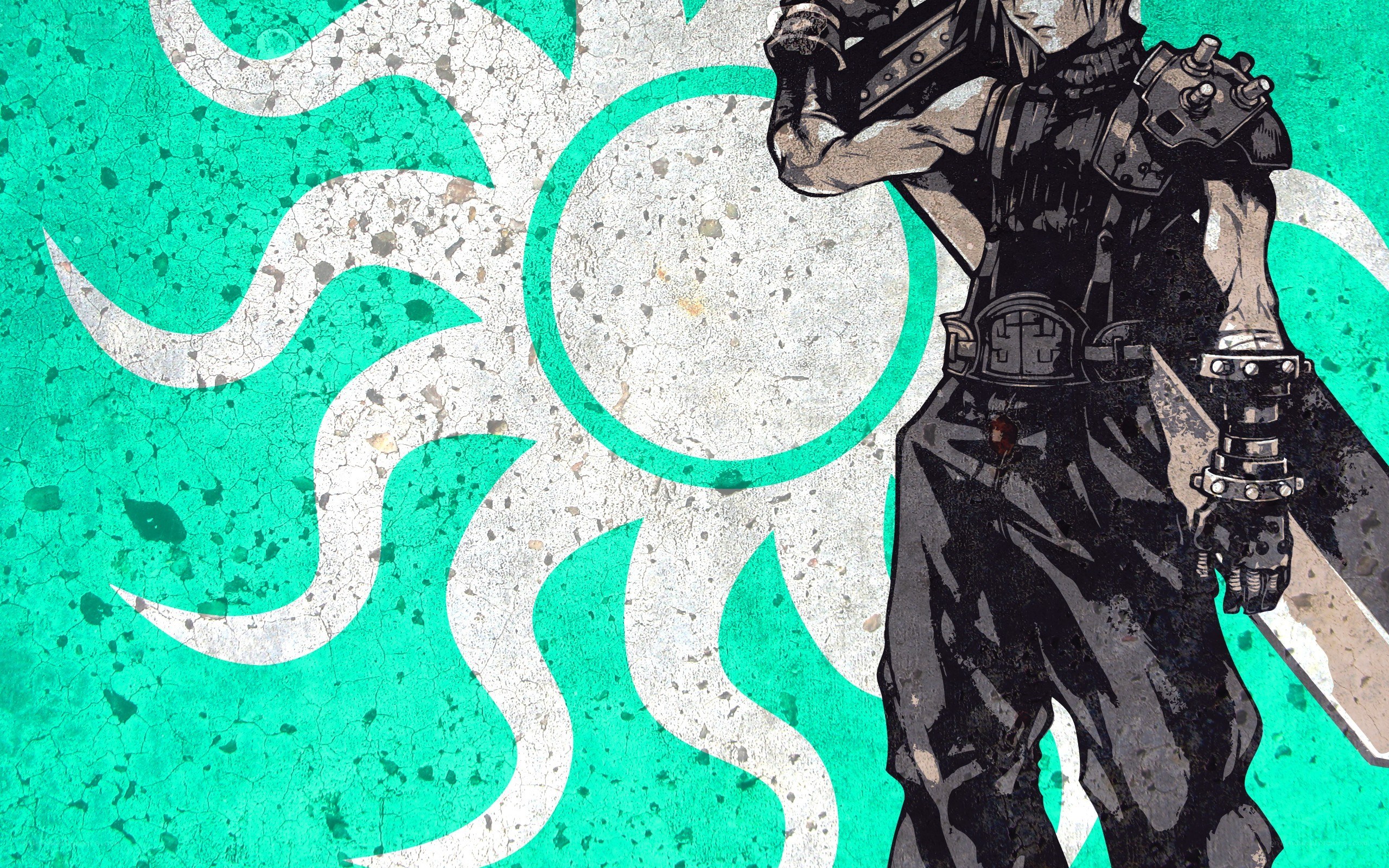 Final Fantasy VII character art