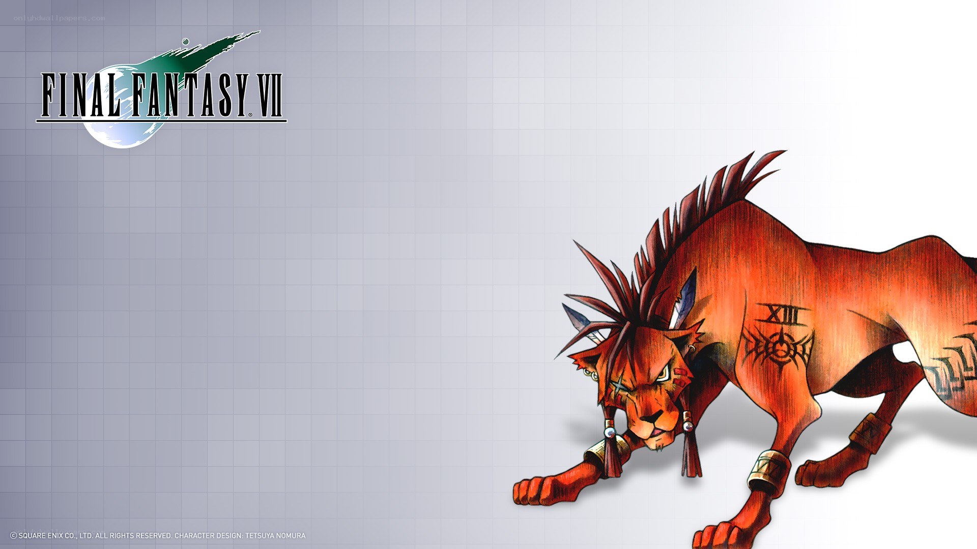 Final Fantasy VII character artwork