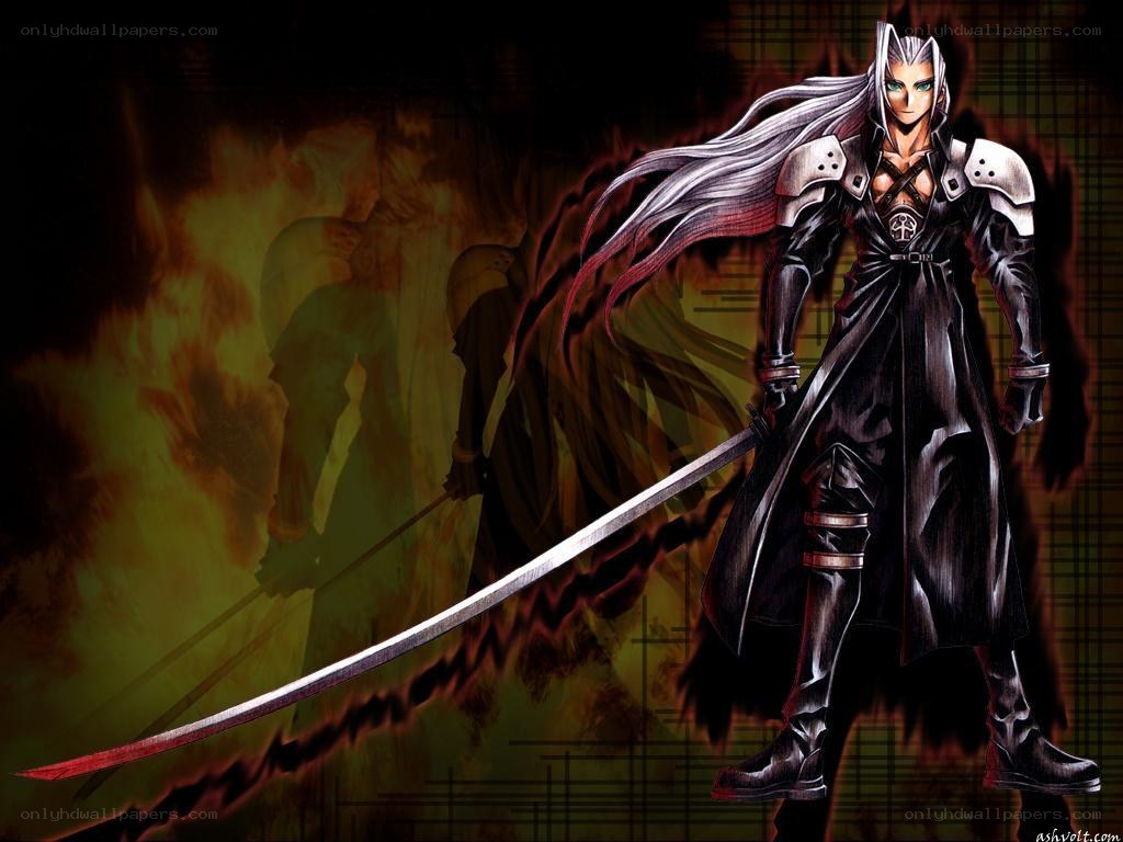Final Fantasy VII character artwork