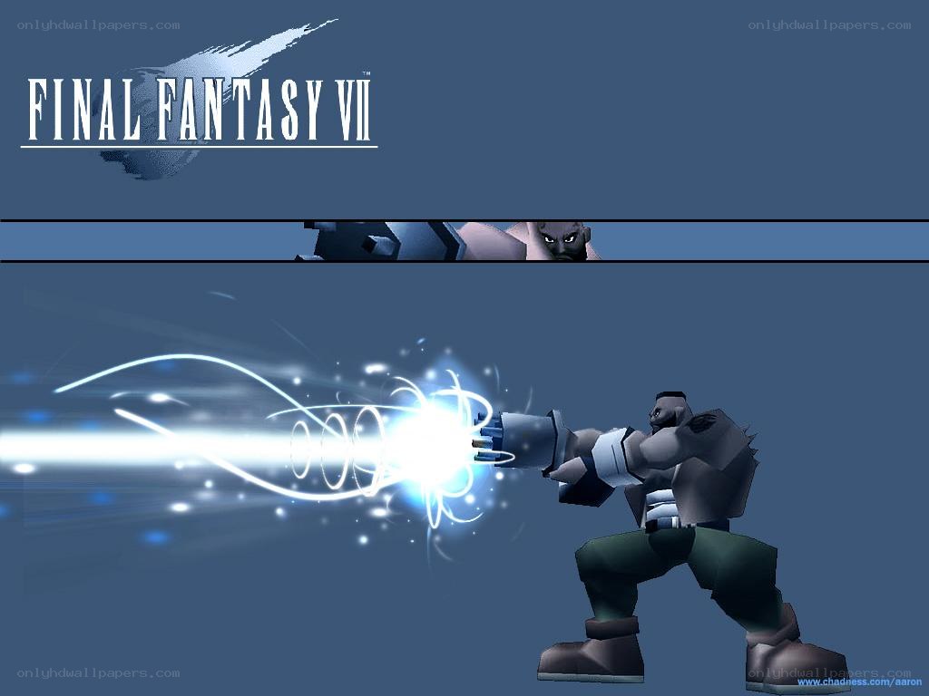 Final Fantasy VII character artwork