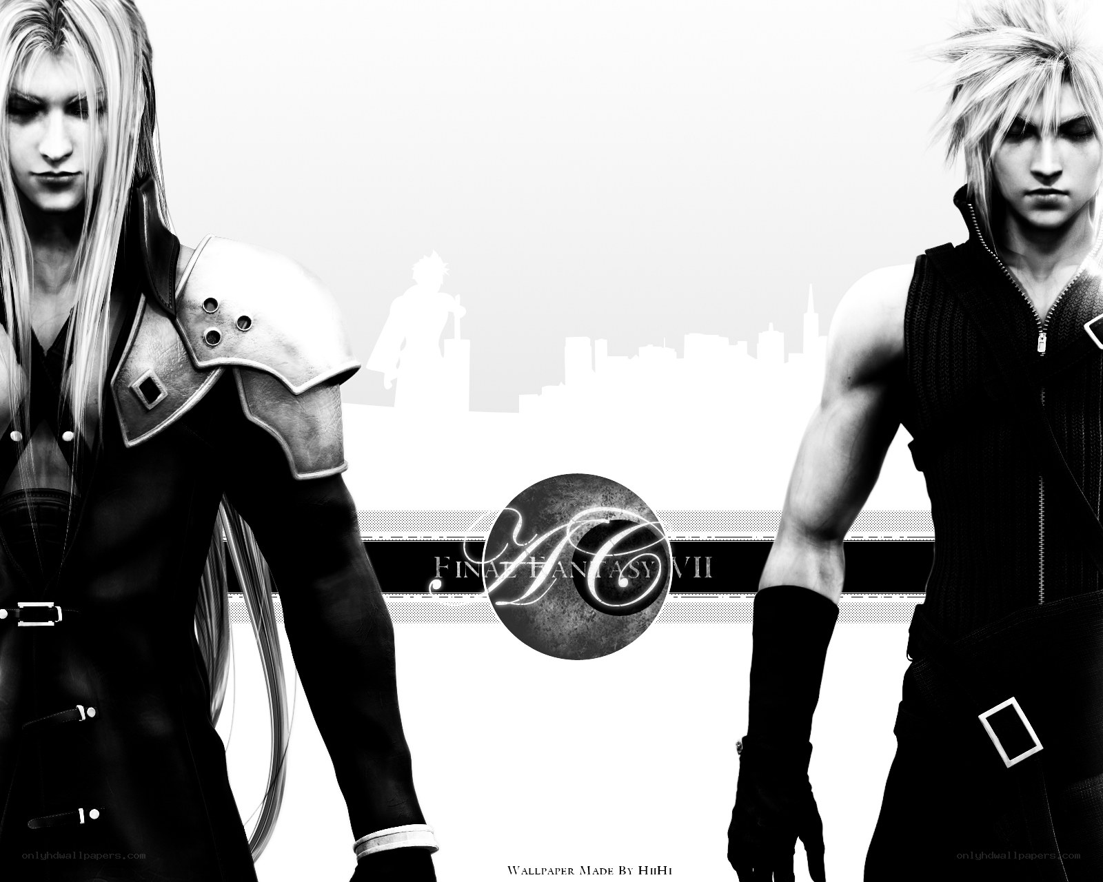 Final Fantasy VII characters wallpaper