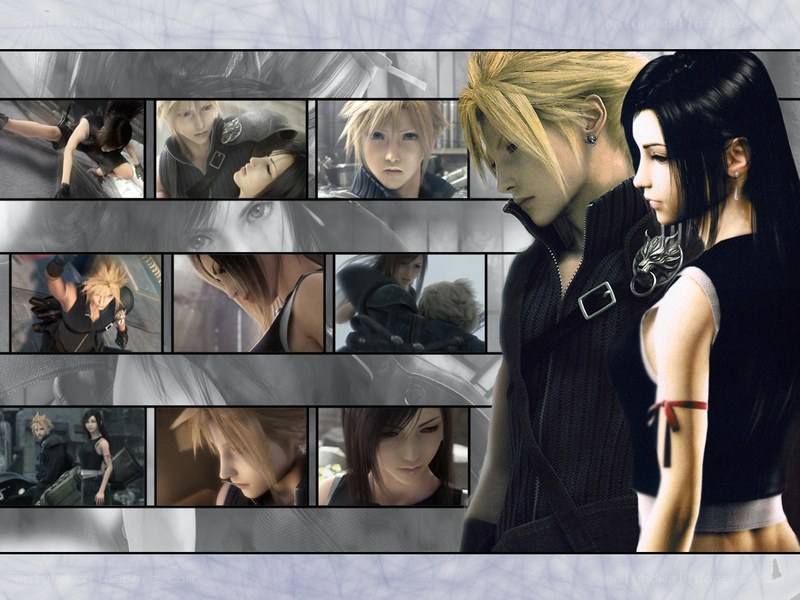 Final Fantasy VII collage