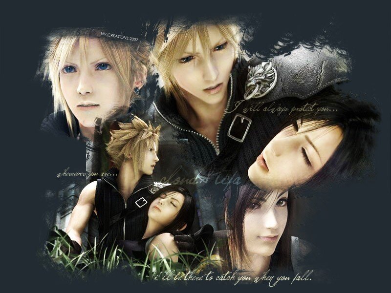 Final Fantasy VII collage