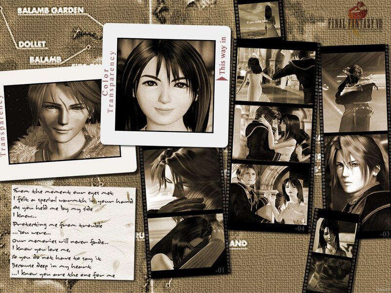 Final Fantasy VII photo collage